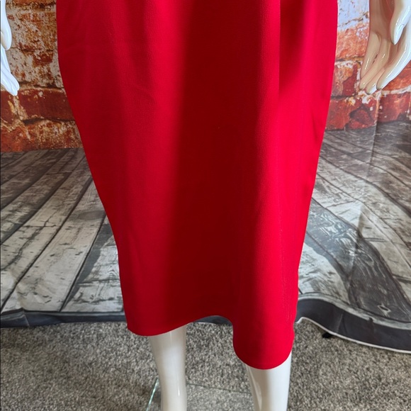 New with Tags Dress the Population Beth Ruffle Sleeve Cocktail Dress - Picture 6 of 8